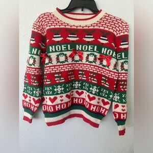 Med Holiday Ho Ho Ho Sweater